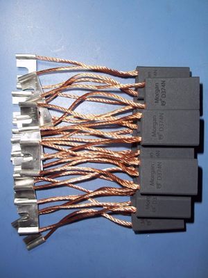 摩根碳刷D374N 濟南長圣電氣科技專業供應直流電機配件